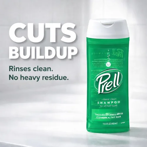 Miniatura 8 de Prell Champú y acondicionador 2 en 1: limpieza profunda clásica y acondicionador ligero para un cabello brillante y saludable 13.5 oz