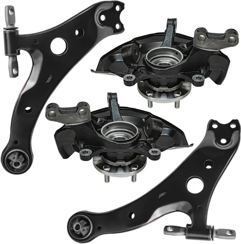Miniatura 197 de Detroit Axle - AWD Kit de brazos de control delanteros de 4 piezas para Chrysler 300 2005-2023 Dodge Charger 2017-2023 Challenger 2017-2023, 2