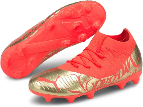 Miniatura 4 de PUMA Tenis unisex Future Z 3.4 Neymar Jr. Firm Artificial Ground, Coral, oro