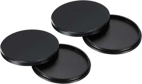 Miniatura 10 de PATIKIL Tapa de lente de 1.594 in, 2 unidades de tapa de lente de cámara, cubierta universal frontal de metal para filtro de lente de metal