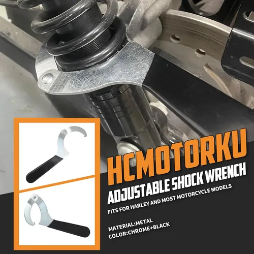 Miniatura 2 de Llave de ajuste de llave de choque de motocicleta de 2 a 4-3/4 pulgadas apta para Harley