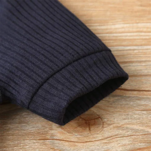 Miniatura 30 de Mameluco unisex de manga corta para bebé recién nacido, con botones, de una pieza, ropa de color sólido