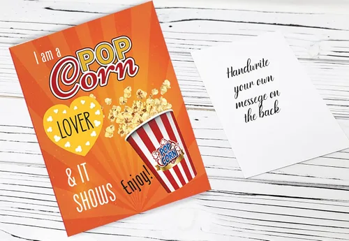 Miniatura 9 de AMANTE DE LAS PALOMITAS Cesta de regalo para noche de películas paquete de cuidado - para familia o regalo de cumpleaños variedad de aperitivos