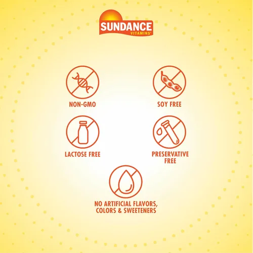 Miniatura 3 de Sundance Complejo de vitamina B con B-12 60 tabletas Alta potencia Suplemento vegetariano, sin OMG y sin gluten