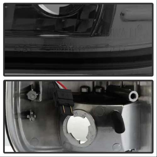 Miniatura 4 de ACANII - Para humo 1997-2003 Ford F150 1999-07 F250 SD barra de luz LED luces traseras lámparas de freno