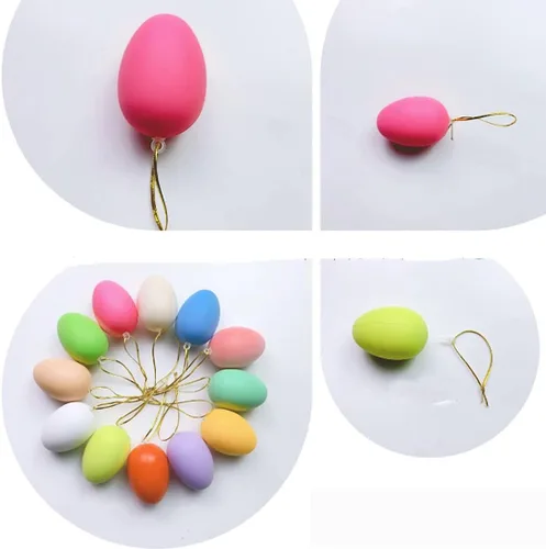 Miniatura 6 de 50 huevos de Pascua rellenos de plástico de 2.5 pulgadas para niños, juguetes de Pascua para fiestas de Pascua, caza, regalos para niños