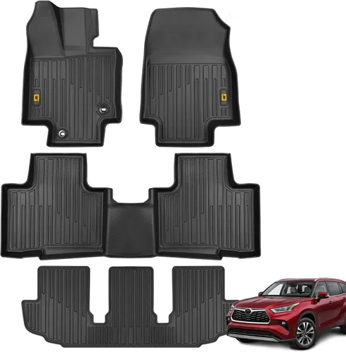 Miniatura 17 de CAT® Signature™ - Alfombrillas resistentes de 3 piezas para todo tipo de clima para automóviles, camiones y SUV, juego completo de alfombrillas