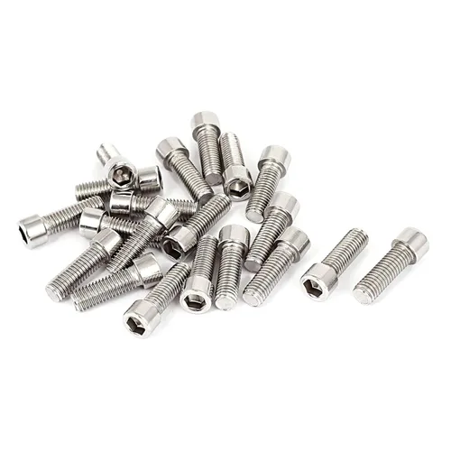 Miniatura 10 de 50 tornillos de cabeza hexagonal de acero inoxidable M3-0.020x0.236 in Tornillos de cabeza hexagonal perno interior DIN 912
