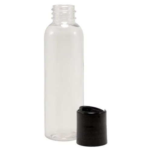 Miniatura 14 de Botella de plástico transparente de 8 fl oz con tapa dispensadora (individual)