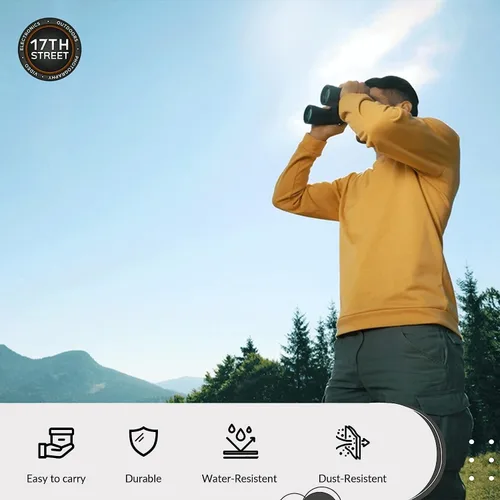 Miniatura 3 de Nikon PROSTAFF - Binoculares impermeables P3 de 10 x 30 para adultos Binoculares de viaje pequeños y compactos para observación de aves Sistema