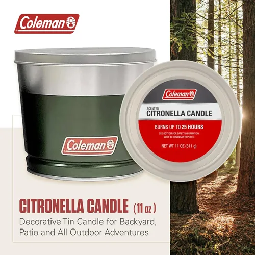 Miniatura 2 de Coleman Vela de citronela al aire libre, decorativa