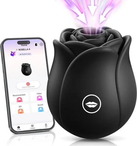 Miniatura 8 de Juguete Rosa para Mujeres Juguetes Sexuales - BIG SHOCKED Juguetes Adultos para Mujeres Juguete Sexual Rosa Succionador de Clítoris Vibrador
