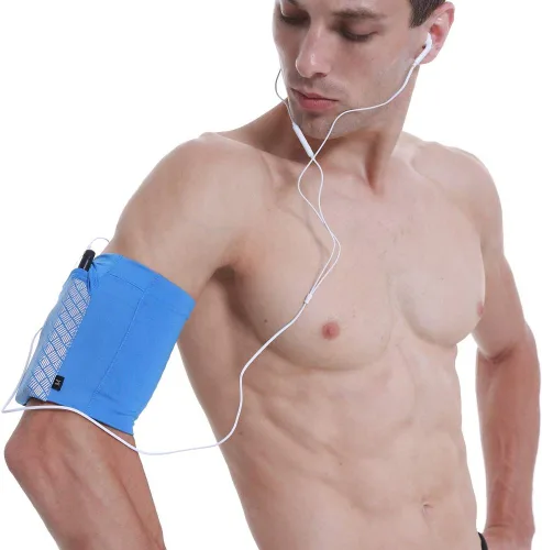 Miniatura 15 de Brazalete deportivo universal para todos los teléfonos. Brazalete para teléfono celular para correr, fitness y entrenamientos de gimnasio