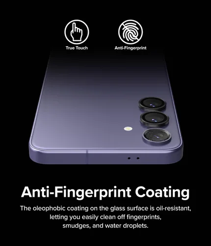 Miniatura 7 de Ringke Marco de lente de cámara compatible con Samsung Galaxy S24 Protector de lente de cámara 5G, cubiertas de vidrio y marcos de aleación