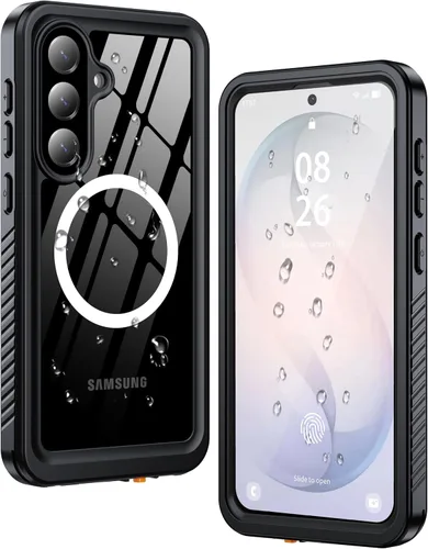 Miniatura 9 de ANTSHARE Funda magnética para Samsung Galaxy S25 FE, impermeable, con protector de pantalla integrado y protección de cámara
