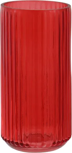 Miniatura 43 de Jarrón de vidrio ámbar para flores, florero para ramo, jarrones de vidrio modernos, jarrones acanalados para sala de estar, dormitorio, mesa