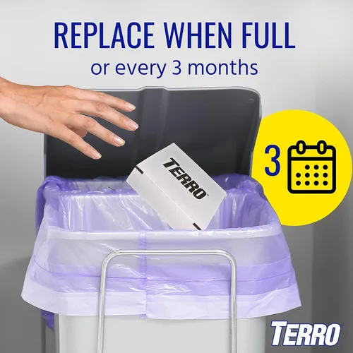 Miniatura 9 de TERRO T3206SR - Trampas no tóxicas para arañas, hormigas, cucarachas, ciempiés e insectos, incluye 12 trampas para insectos en interiores