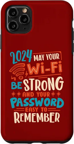 Miniatura 11 de iPhone 15 In 2024 may your wifi be strong & password easy to remember Case