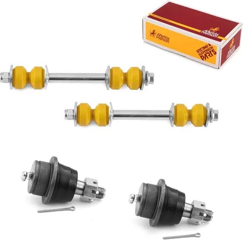 Miniatura 267 de Metrix Premium Chassis Parts - Juego de 4 piezas de articulación de rótula superior y barra estabilizadora delantera para Ford Ranger RWD 1998-2011
