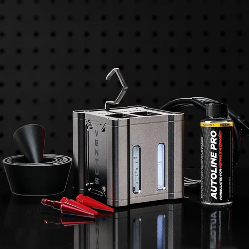 Miniatura 7 de AutoLine Pro Máquina de Humo para Automóviles Detector de Fugas Ventus EVAP Vacío - Unidad de Batería Li-Ion Autoalimentada #1 del Mundo - Líquido