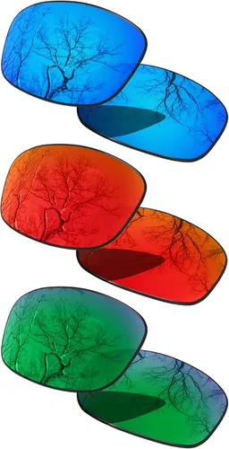 Miniatura 14 de Set of 3 Replacement Lenses for Oakley Fives Squared OO9238 Pack