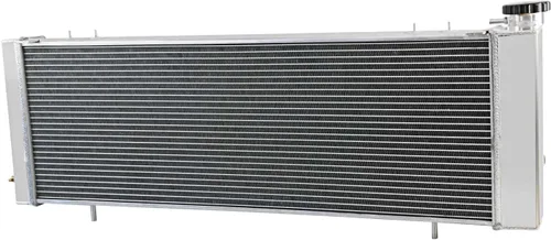 Miniatura 5 de Radiador de aluminio CU1193 para 1991-2001 Jeep Cherokee Comanche Wagoneer XJ 2.5 L4 4.0 L6 Radiador de gas 3 radiadores de núcleo de fila