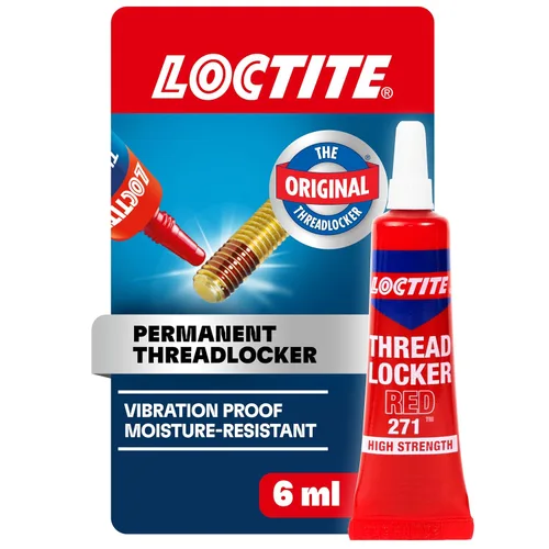 Paquete de 12 unidades de 0.20 oz Loctite 209728 Loctite Threadlocker Blue 242