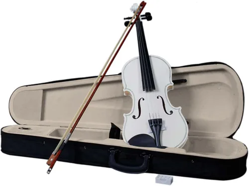 Miniatura 17 de Violín para principiantes de 1/2 para adultos, kit completo de violín de tamaño completo con estuche portátil, arco, colofonia, todos los accesorios
