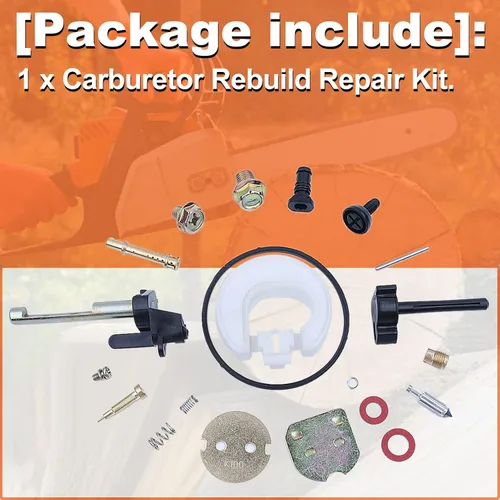 Miniatura 2 de Reparación de reconstrucción de carburador Carb Carby para Honda GX390 13HP GX 390 piezas de recortadores, kit de reparación de reconstrucción