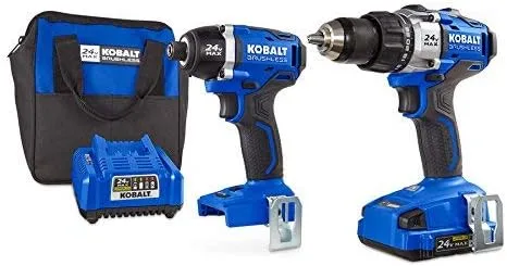 Kobalt 24 V max Brushless 2 Combo Kit para herramientas # 0672827