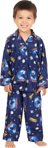 Miniatura 3 de The Polar Express - Conjunto de pijama para niños pequeños con botones al frente