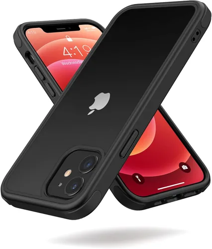 Miniatura 63 de Mobnano Funda transparente para iPhone 11, con protección multicolor a prueba de golpes, no amarillenta, anti arañazos, parte trasera