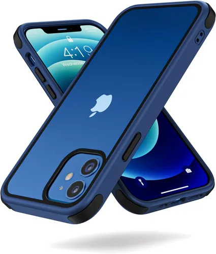 Miniatura 12 de Mobnano Funda transparente para iPhone 11, con protección multicolor a prueba de golpes, no amarillenta, anti arañazos, parte trasera