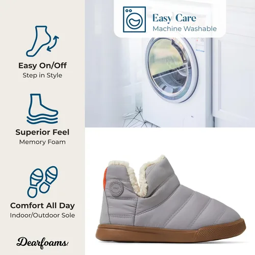Miniatura 2 de Dearfoams Dara - Pantuflas deportivas de nailon para mujer