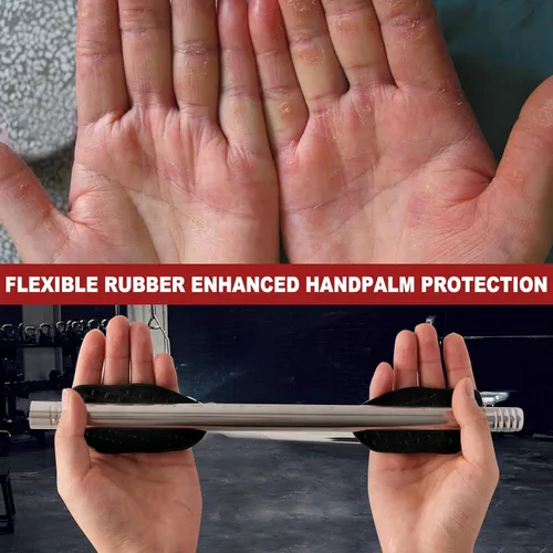 Miniatura 2 de 2 pcs Anti-Slip Silicone Rypt Grips for Men & Women, Hand Grip Gryp Weight Grip for Deadlifts Pull-Ups, Gym Grips, Lifting Grips for Weight Lifting