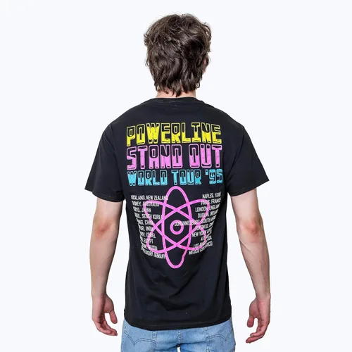 Miniatura 5 de Disney Goofy Movie Powerline Legit Stand Out Tour - Camiseta para adulto