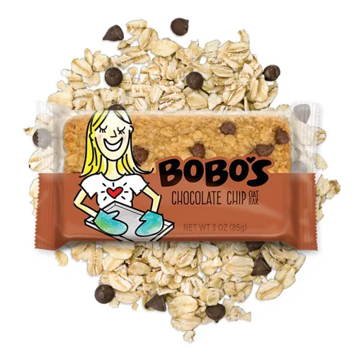Miniatura 3 de Bobo's Paquete variado de barras de avena, chispas de chocolate y chispas de chocolate con plátano