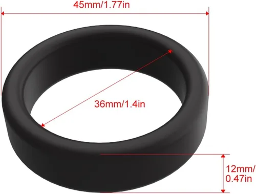 Miniatura 4 de Anillo de pene masculino, anillo para el pene eyaculación de retardo, escroto, anillos para hombre, juguete sexual de silicona para hombres