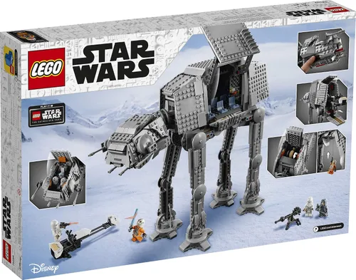 Miniatura 5 de LEGO Star Wars at-at Walker 75288 Juguete de construcción, juego de figuras coleccionables para el 40 aniversario, decoración de habitación, idea