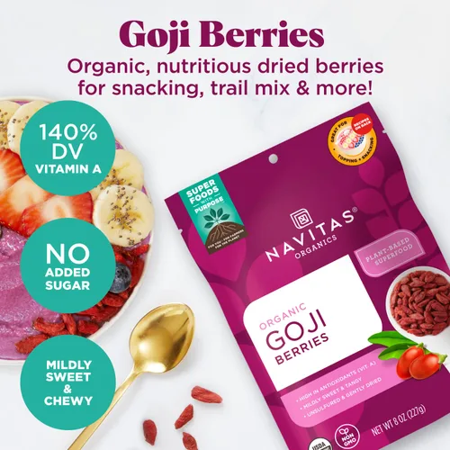 Miniatura 3 de Navitas Naturals Bayas de goji orgánicas