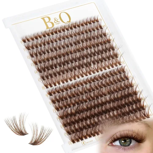 Miniatura 23 de B&Qaugen Pestañas magnéticas reutilizables, pestañas magnéticas de aspecto natural, pestañas postizas con aplicador, fáciles de usar y quitar