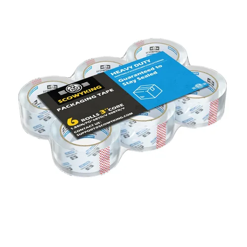 Miniatura 12 de 18 Rollos de Cinta de Embalaje Transparente, 4,7 cm x 62 m, 0,07 mm de Grosor - Cinta de Envío Resistente para Mudanzas, Sellado de Cajas, Embalaje