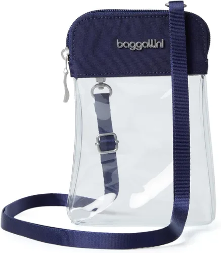 Miniatura 8 de Baggallini Bandolera Clear Explorer para mujer