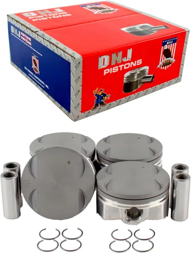 DNJ Juego de pistones P340 estándar para Chevrolet Pontiac Aveo Aveo5 G3 1.6L L4 16V DOHC 1598cc 2009-2011