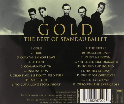 Miniatura 2 de Gold: The Best Of Spandau Ballet (CD)
