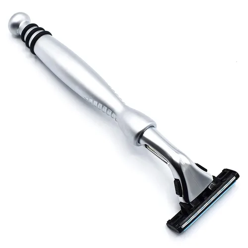 Taconic Shave, Gillette Sensor & Sensor Excel - Maquinilla de afeitar de cabeza de pivote de triple cuchilla, incluye 1 cuchilla precargada, ofrece