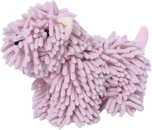 Miniatura 12 de Toalla de mano de chenilla, toalla de bola de chenilla suave y absorbente, toallas de microfibra para baño (01)