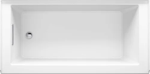 Miniatura 2 de Kohler 1956-LA-0 Underscore baño de alcoba de 60" x 30", drenaje izquierdo, Blanco