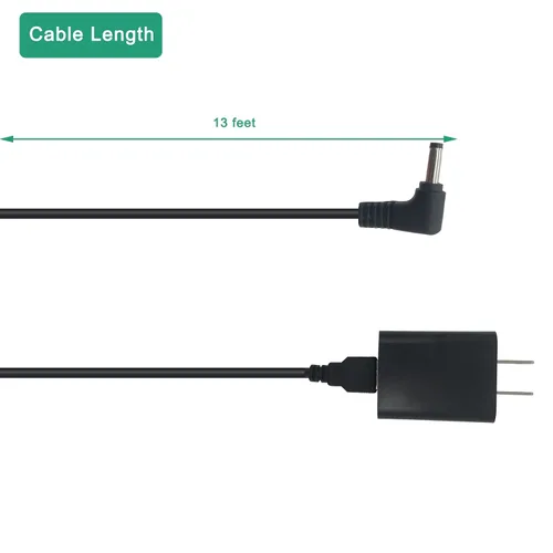 Miniatura 2 de Adaptador de corriente para interiores y exteriores, enchufe de barril para Ring Stick Up Cam/Plug-in 3ª generación/2ª generación y Ring Pan Tilt