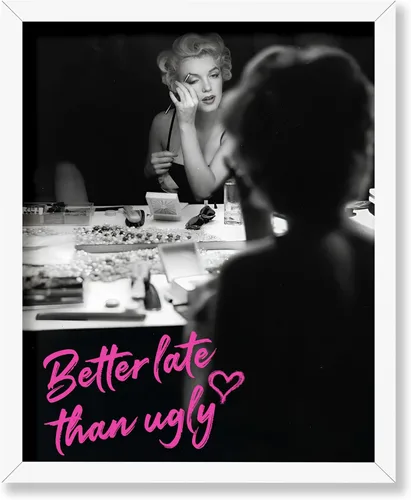 Miniatura 70 de Poster Master Mejor Tarde Que Feo - Póster de Marilyn - Arte Moderno y Pop - Regalo Moderno para Hombres, Mujeres y Fashionista - Decoración